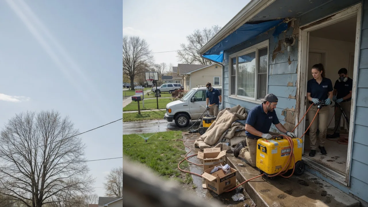 Basement Flood Cleanup in Berea, OH near me